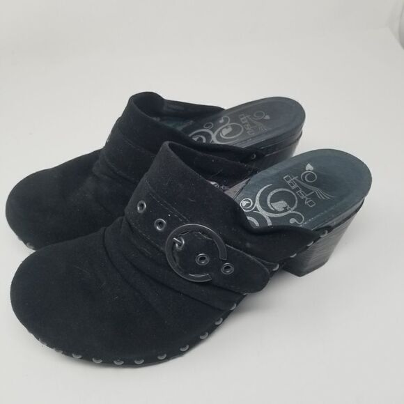 DANSKO CLOG STYLE SHOE. BLACK. SIZE EURO 37. - Picture 3 of 16